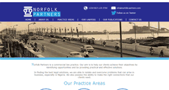 Desktop Screenshot of norfolk-partners.com